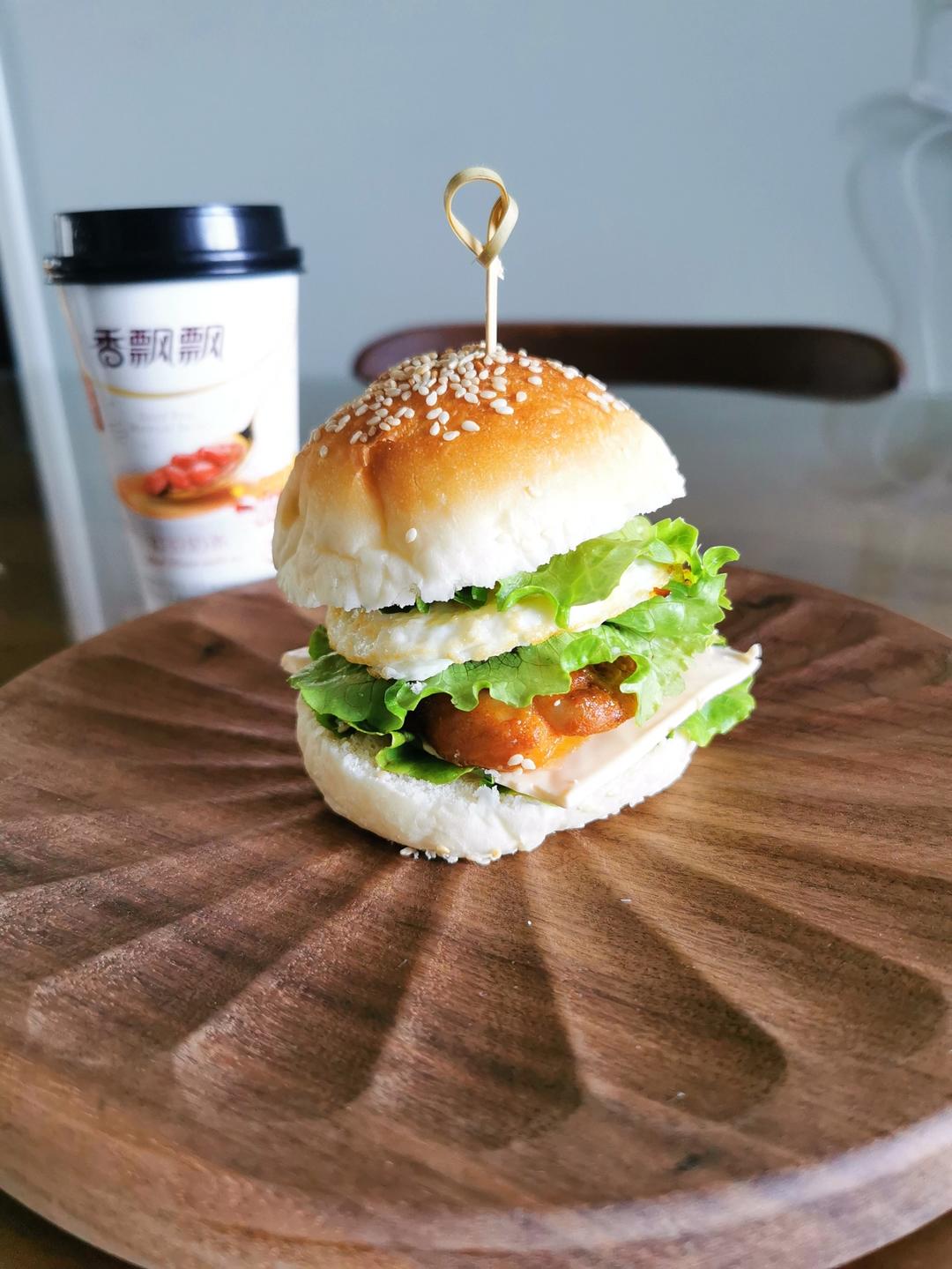 超~级松软的烫种汉堡胚