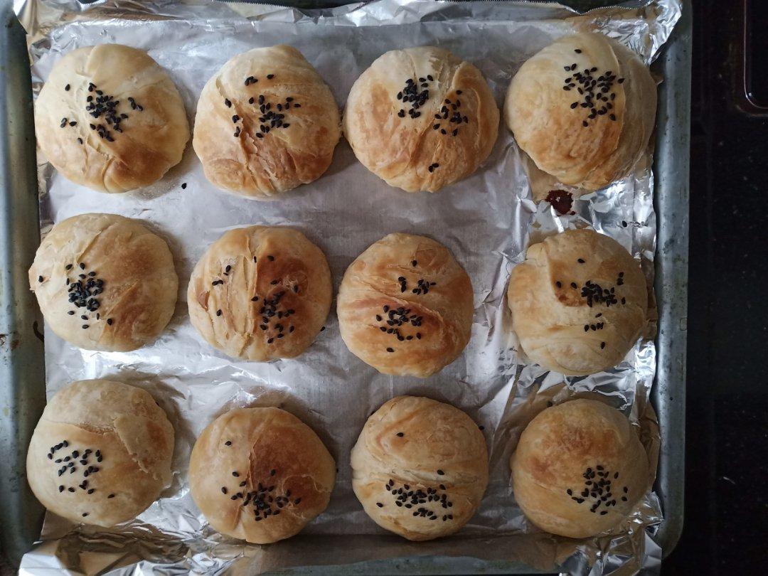 堂妈小厨——酥皮绿豆饼