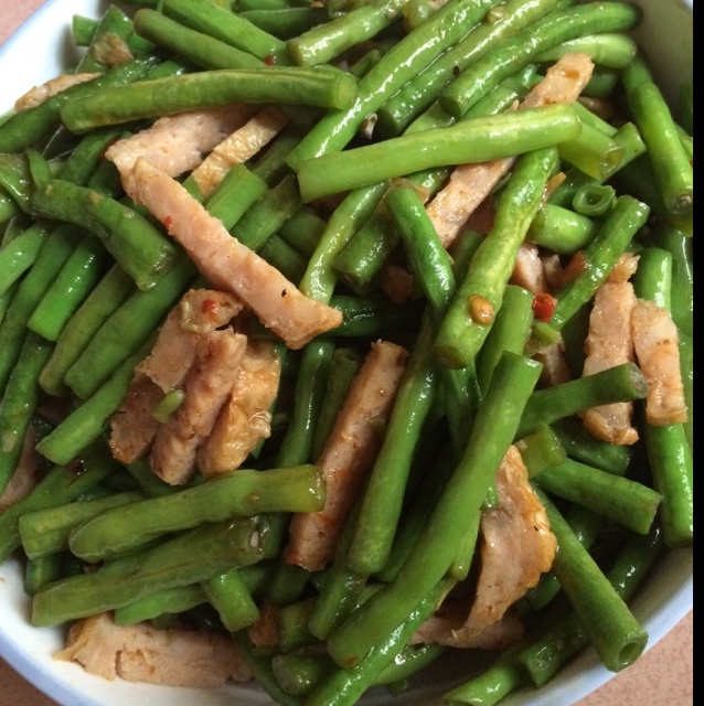 干煸菜豆----来一份清爽的滋味