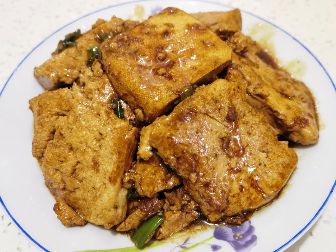 家常葱烧豆腐