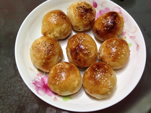 豆沙蛋黄酥