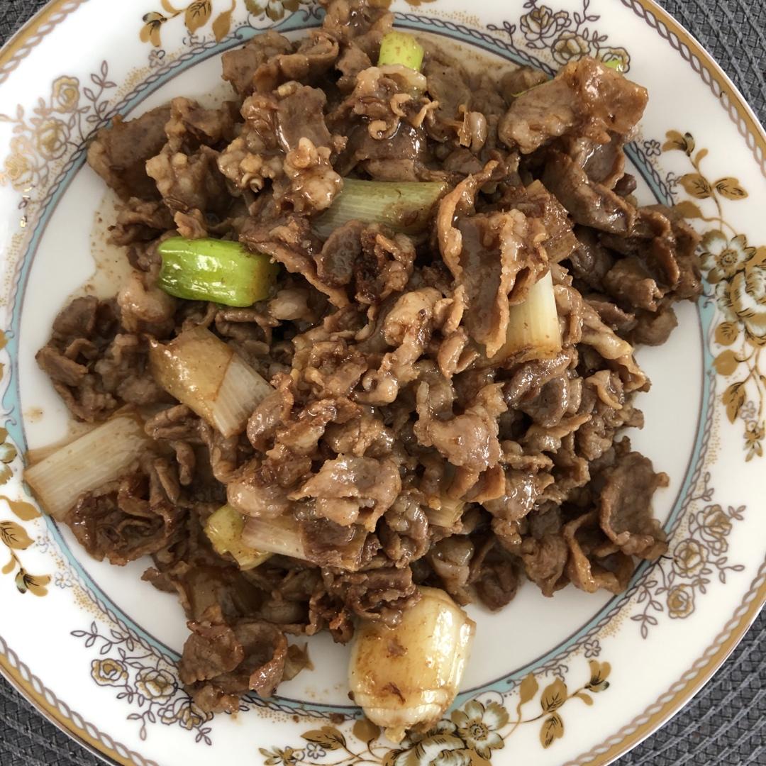 葱爆羊肉
