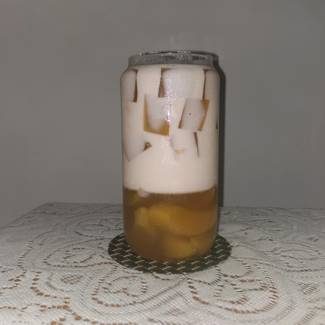 桃🍑桃乌龙茶冻（茶香桃味浓）