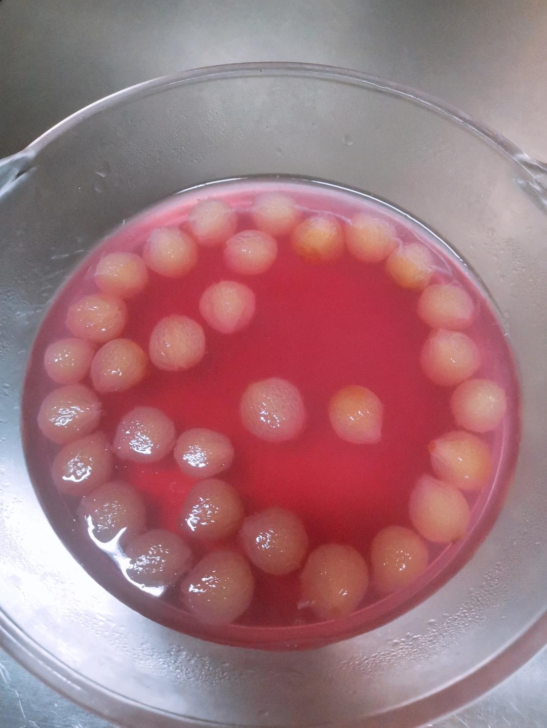 葡萄果冻凉粉