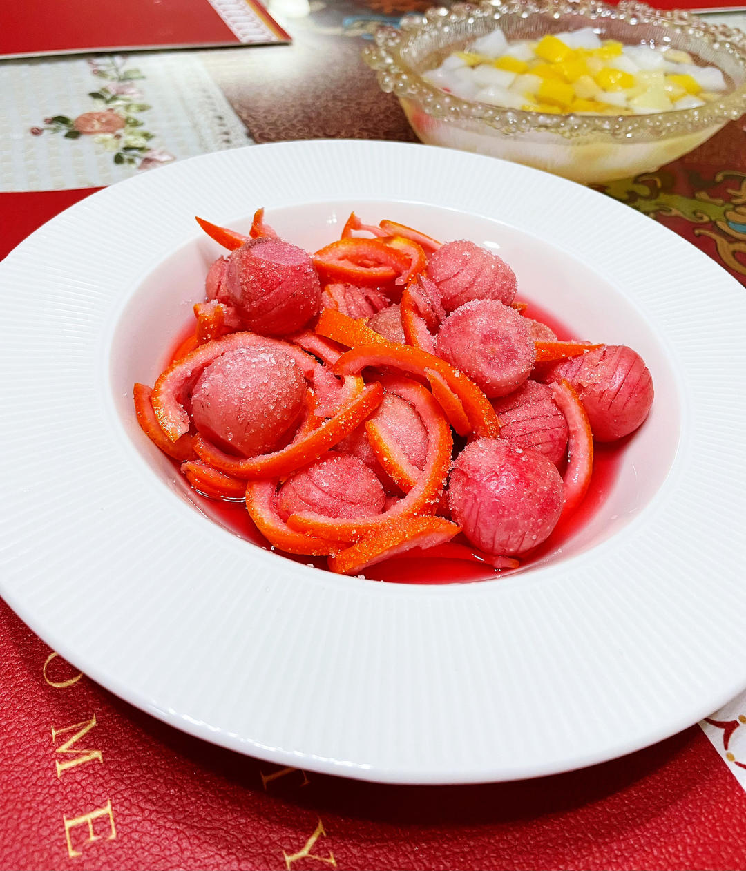 年夜饭头道菜～鸿运当头（樱桃小萝卜）