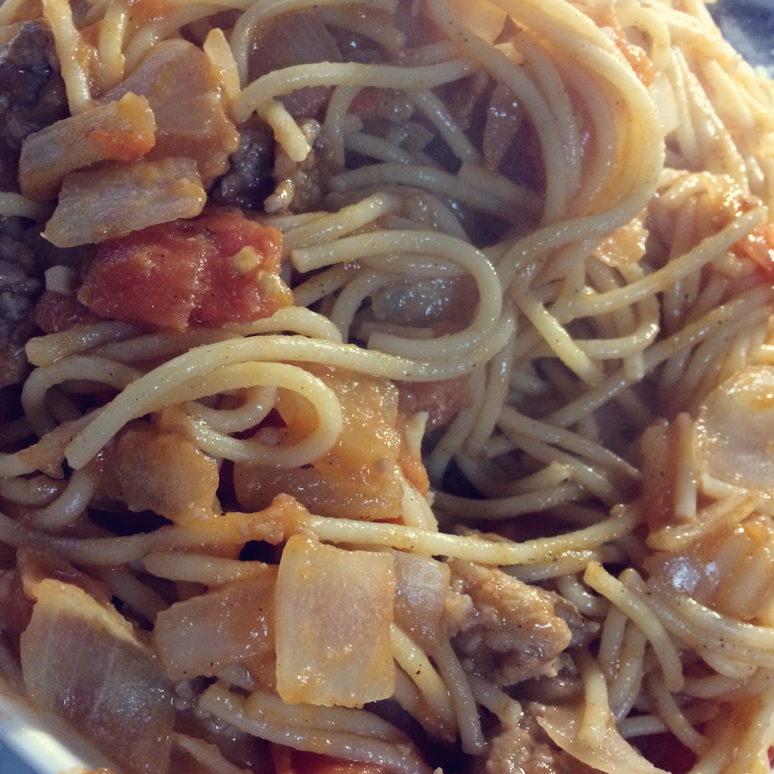 番茄肉酱意大利面