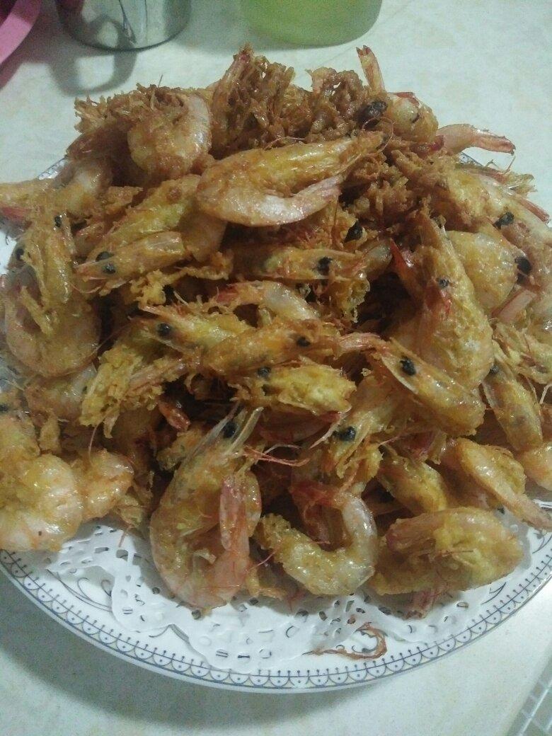 干炸小河虾