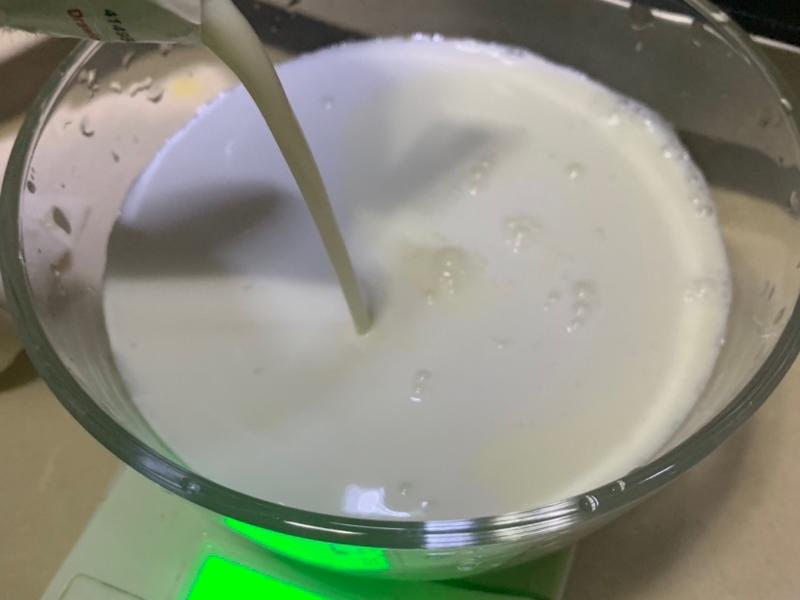 纯奶手撕吐司的做法 步骤1