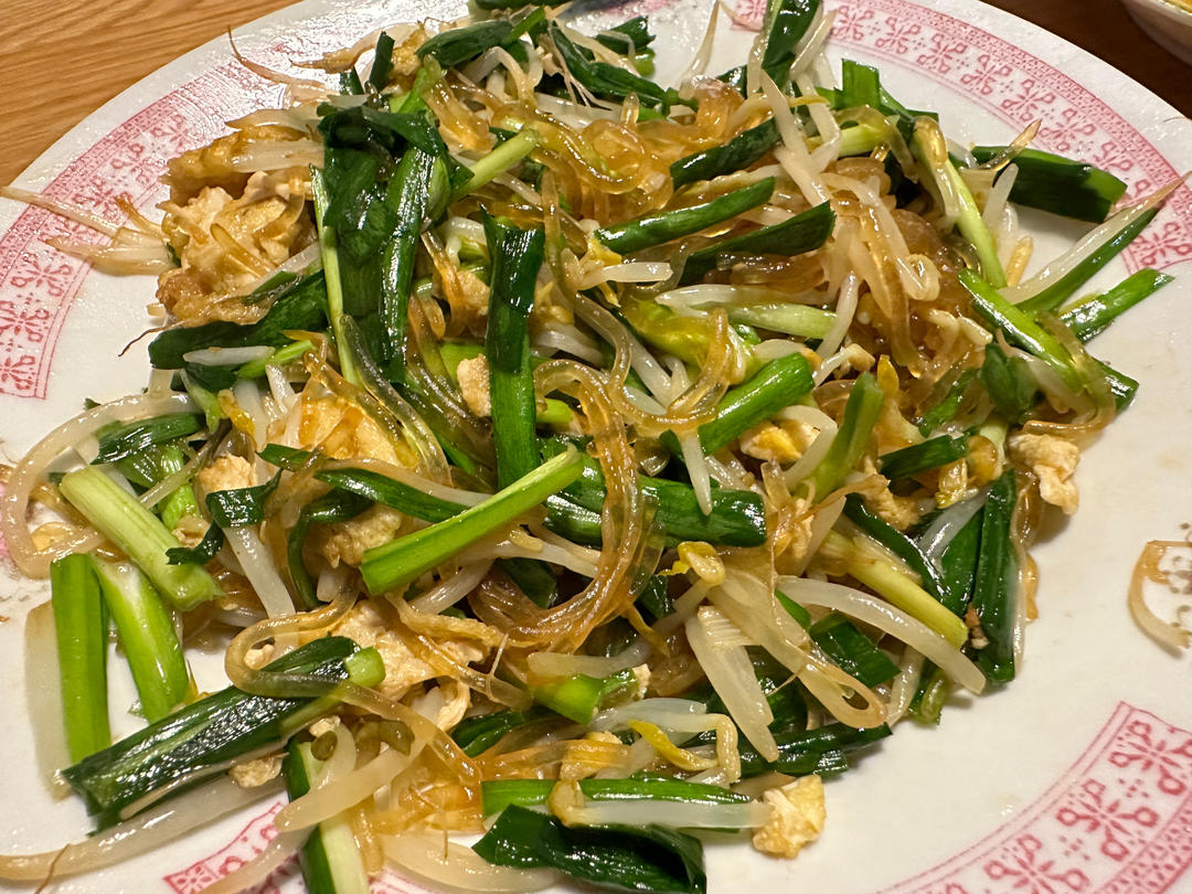 炒合菜～经典的拌饭菜，真的太香了