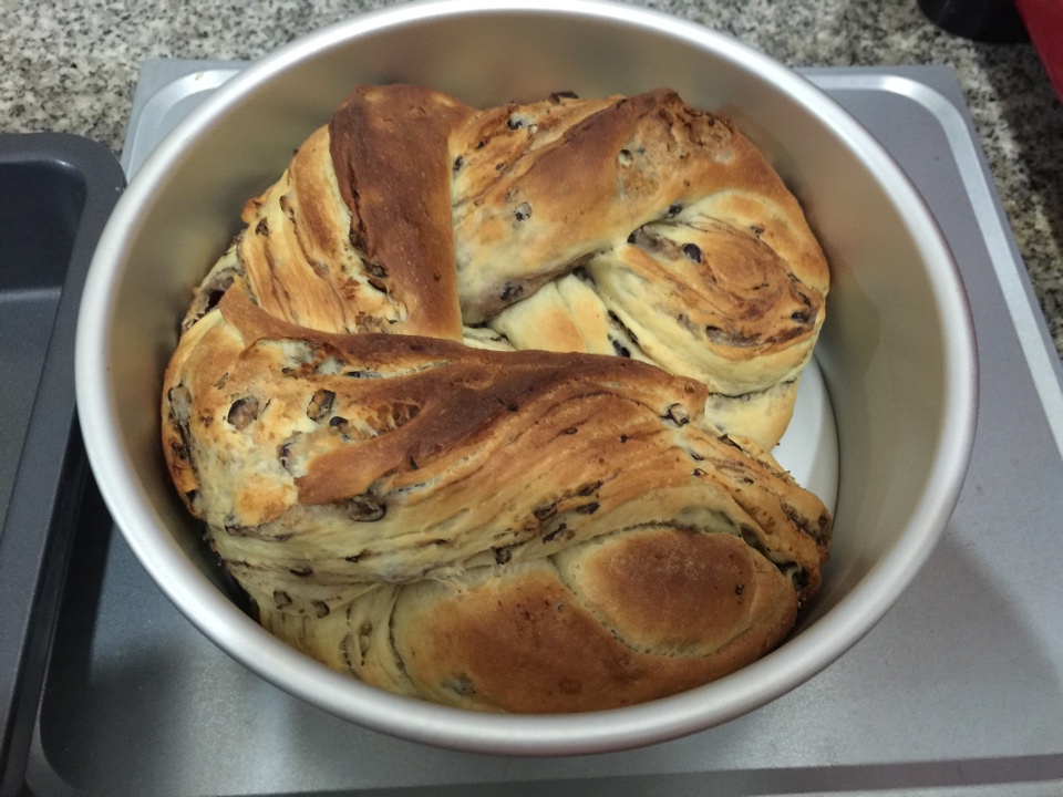 紫薯手撕面包（无需揉出膜）