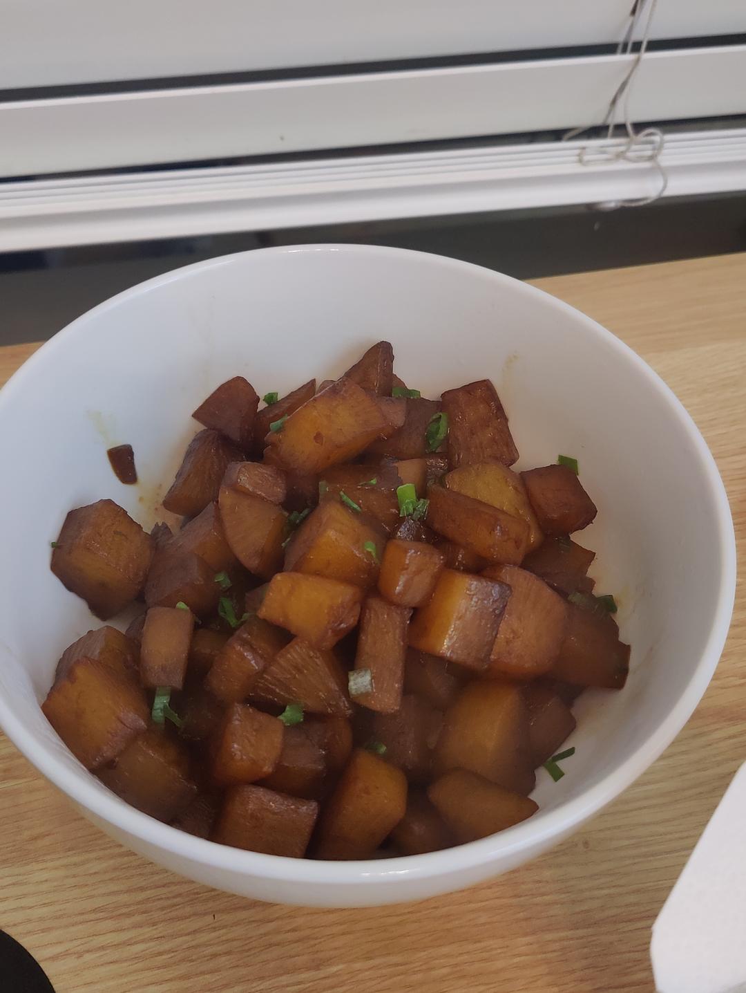 家常红烧萝卜