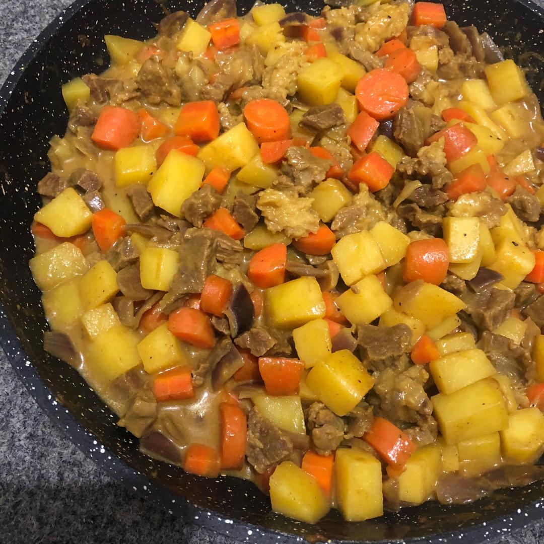 爸爸的最爱-咖喱牛肉