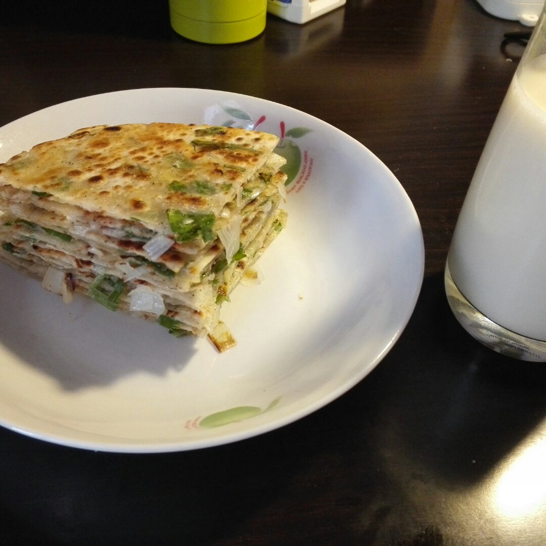 水饺皮｛葱油饼｝