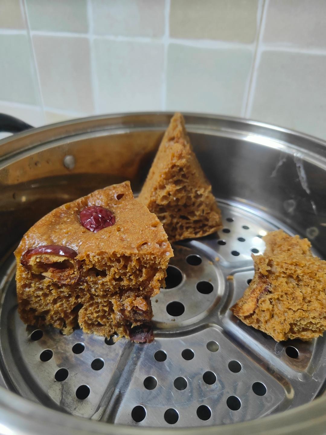 超简单 零失败的红糖发糕