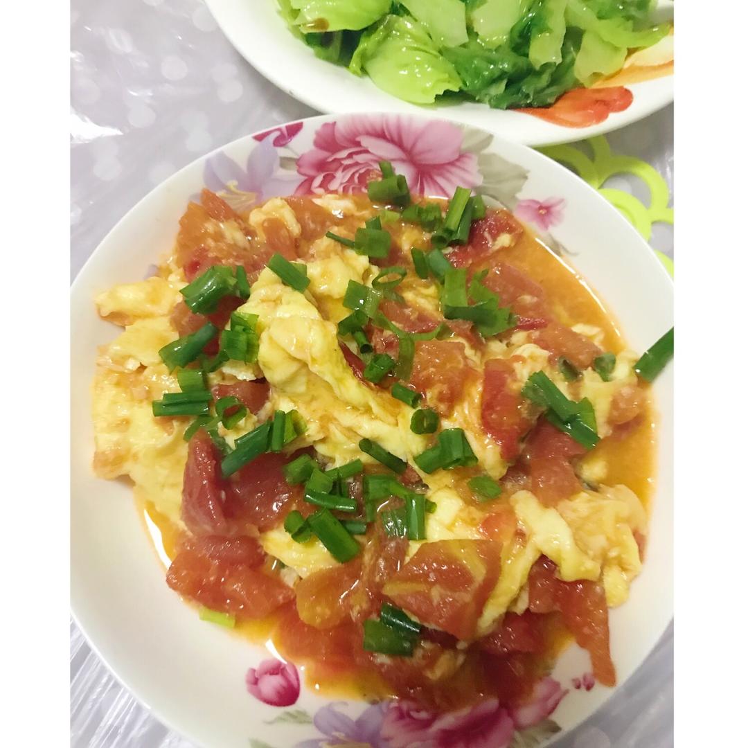 西红柿炒鸡蛋