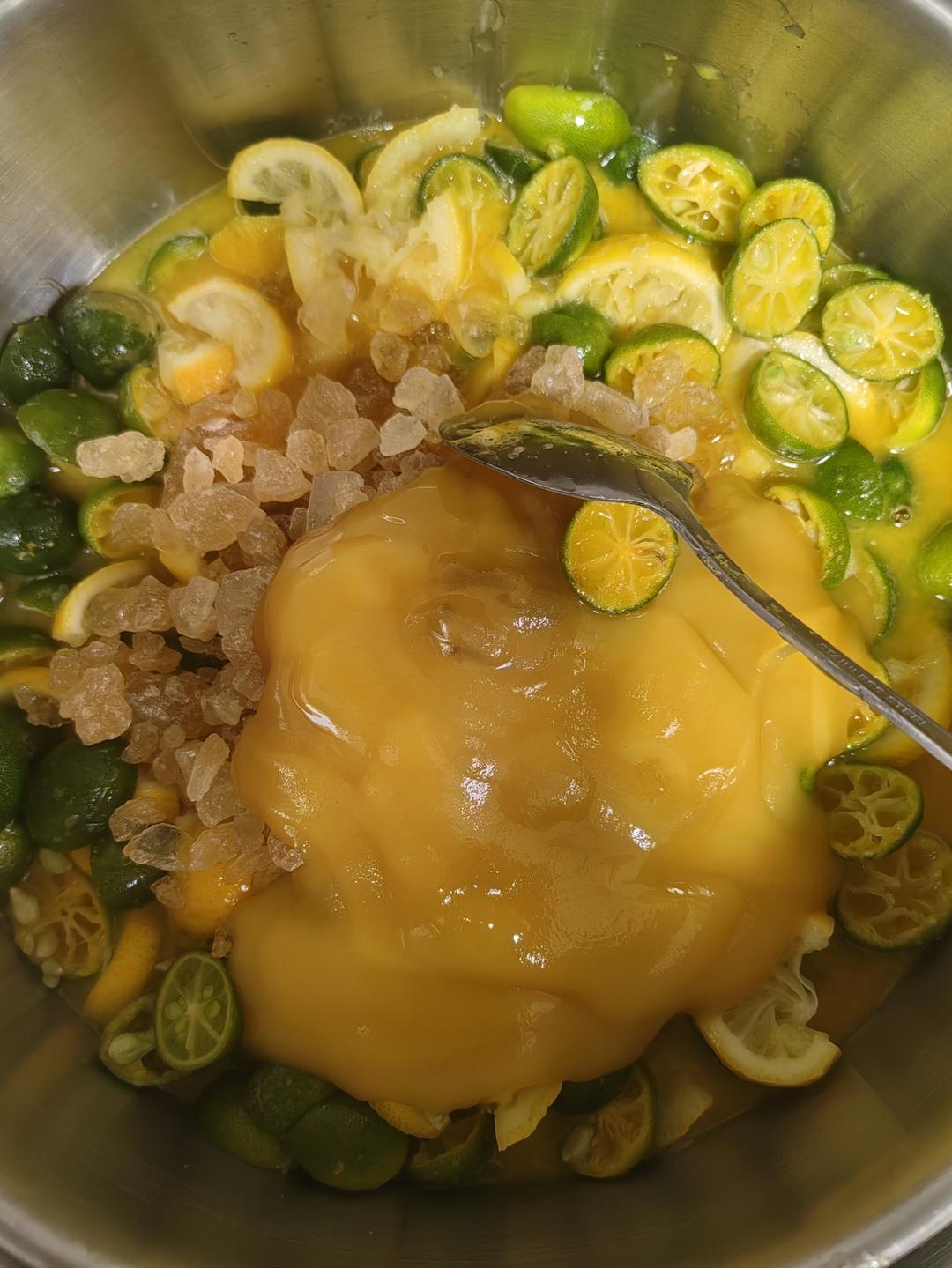 夏天你一定要会的百香果青桔柠檬✅