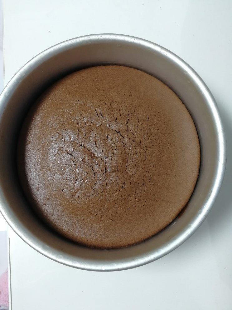 可可戚风(八寸巧克力戚风)