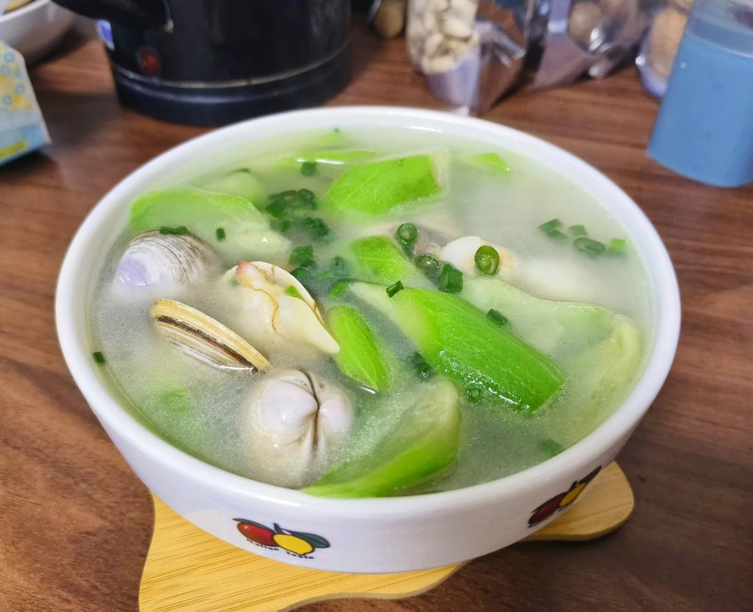 丝瓜蛤蜊汤