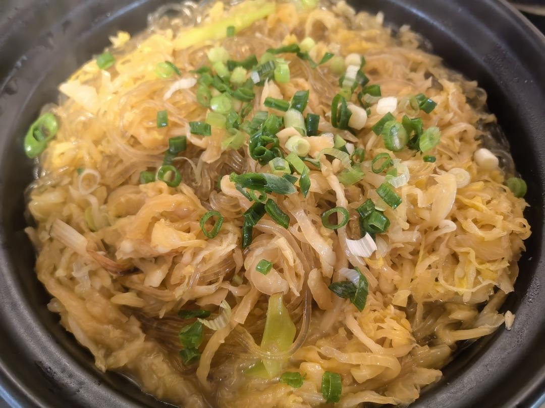 酸菜炒粉