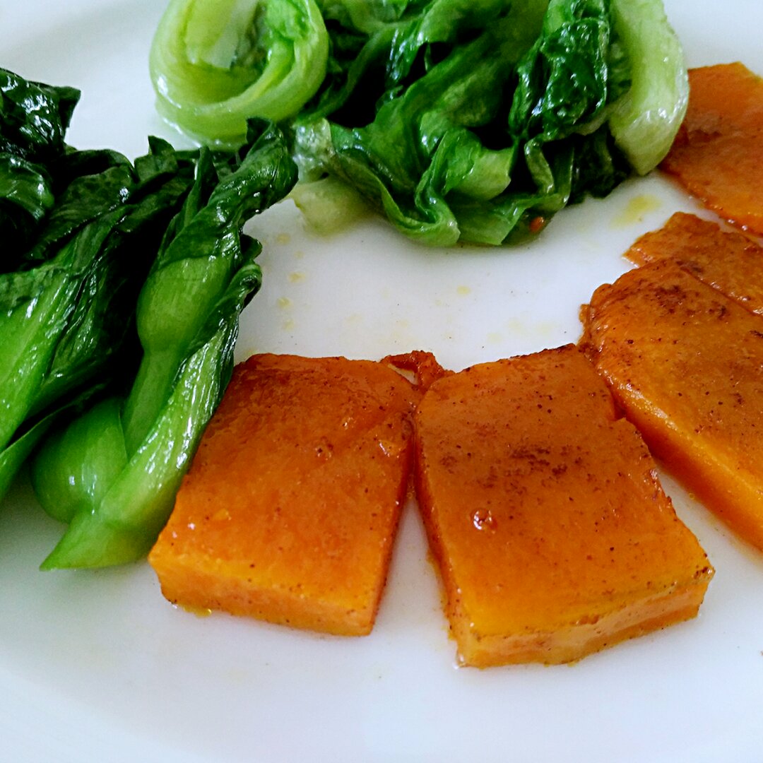 肉桂煎南瓜( Fried Pumpkin with Cinnamon)