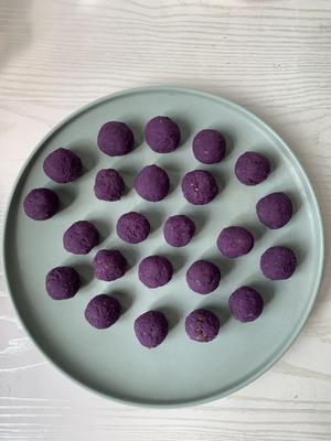 低脂紫薯绿豆刺猬小包子（健康儿童小零食）的做法 步骤2