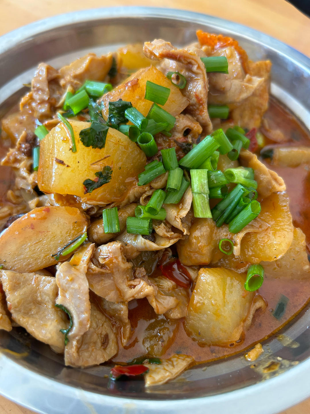 四川家常 川味烧肥肠 下酒菜 下饭菜江油肥肠