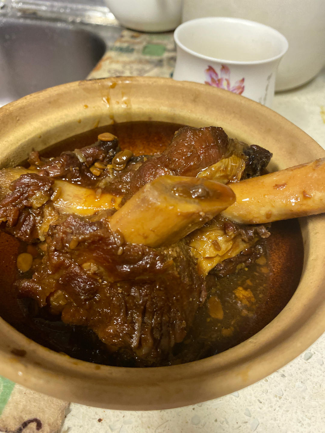 香焖牛排骨