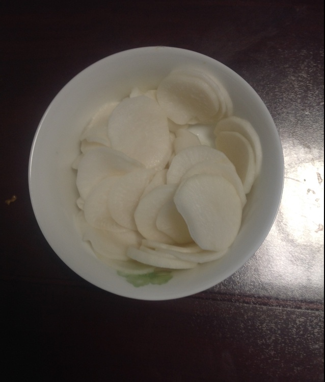 腌白萝卜