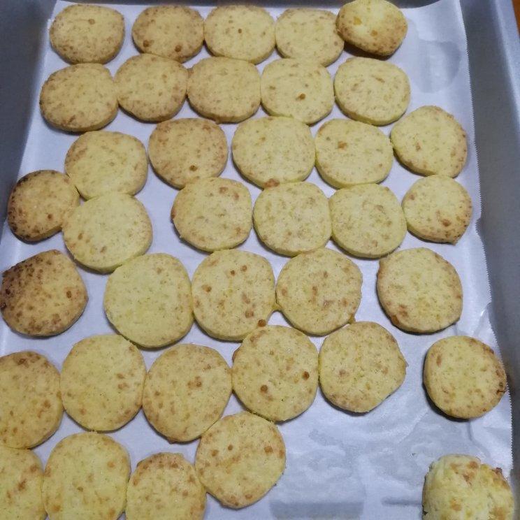 免打发❗️零失败❗️黄金芝士咸味饼干❗️