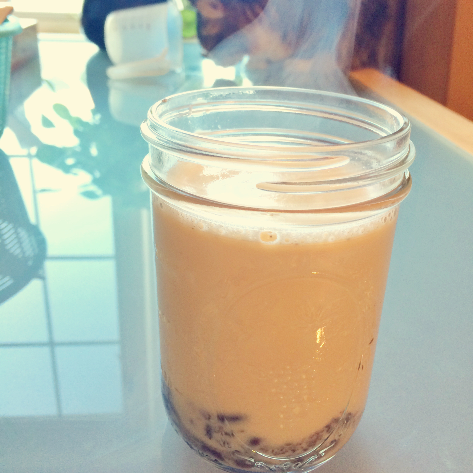 手煮奶茶