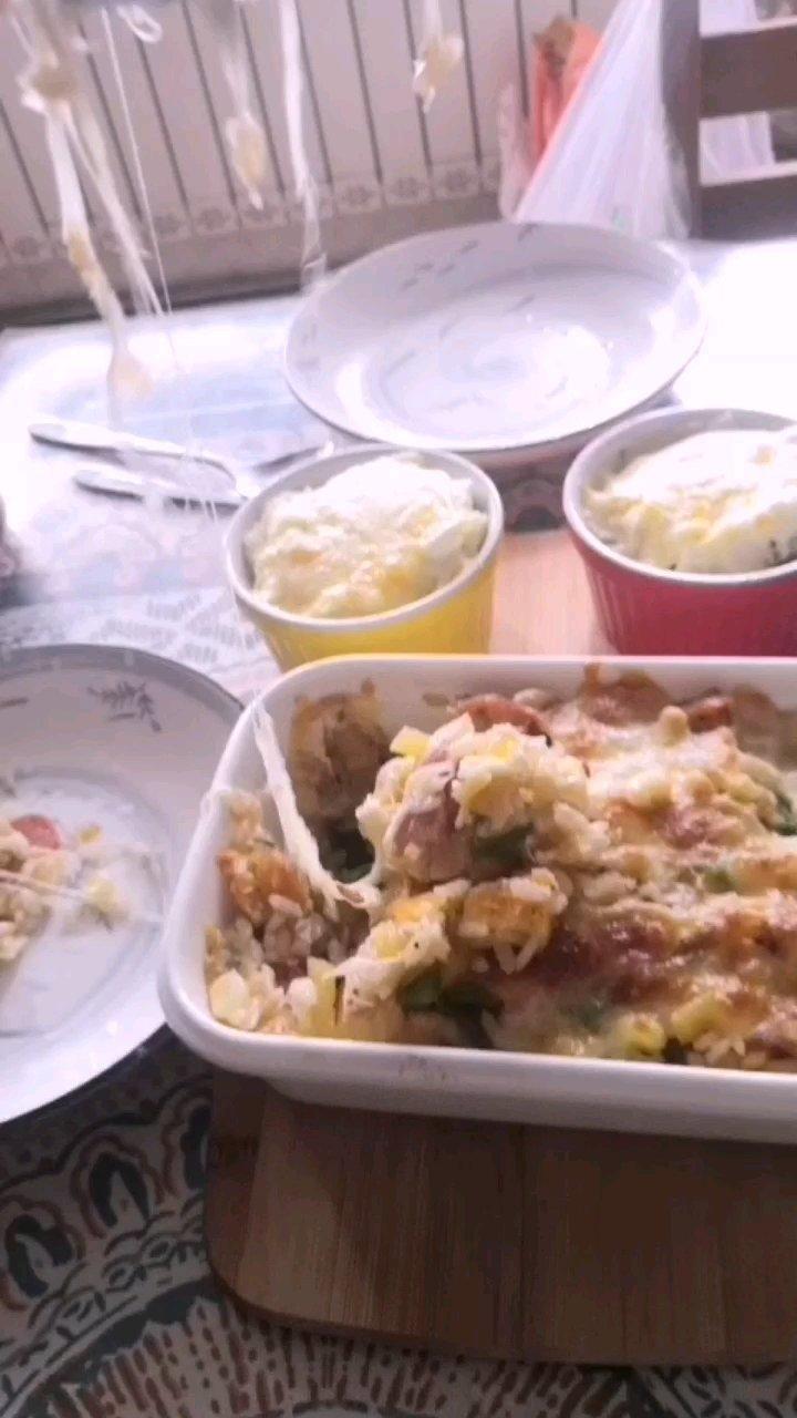 土豆泥焗饭