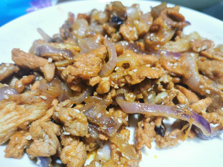 韩式辣炒猪肉（拌饭）