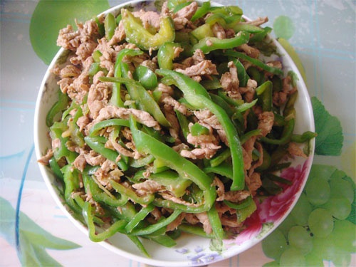青椒肉丝