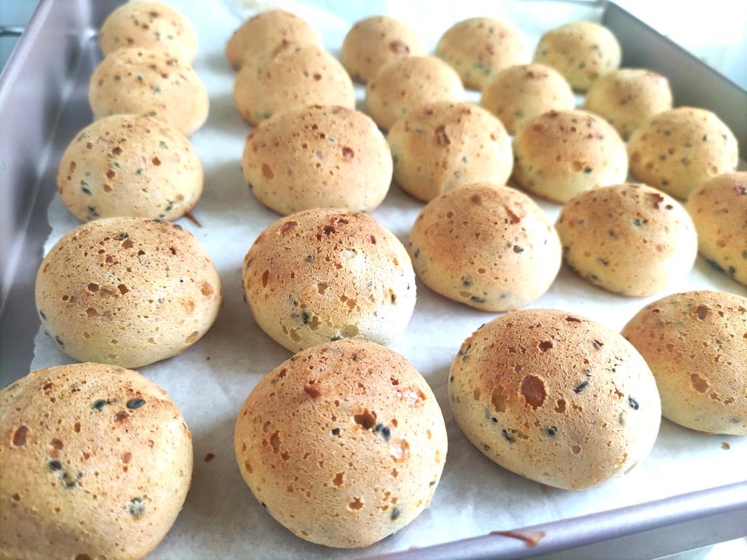 黑芝麻麻薯包（预拌粉版PK木薯粉版）