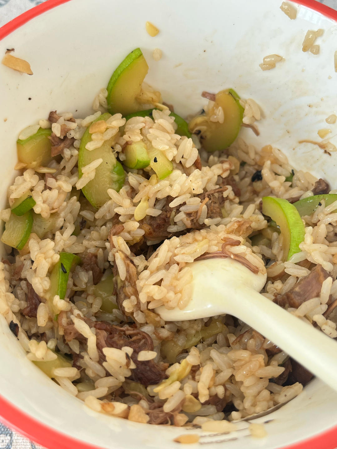 瘦身减脂干净饮食-西葫芦牛肉