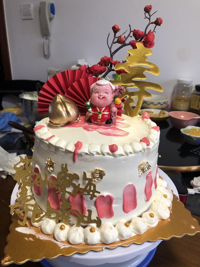 8寸水果生日蛋糕