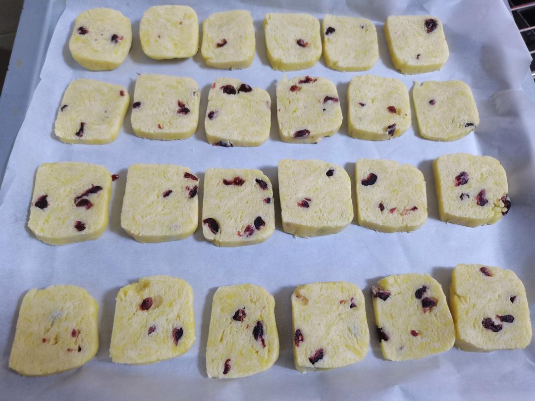 无蛋无黄油 植物油版蔓越莓饼干（懒人版快手简单）