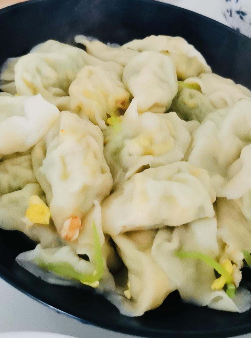 清新黄瓜虾仁水饺