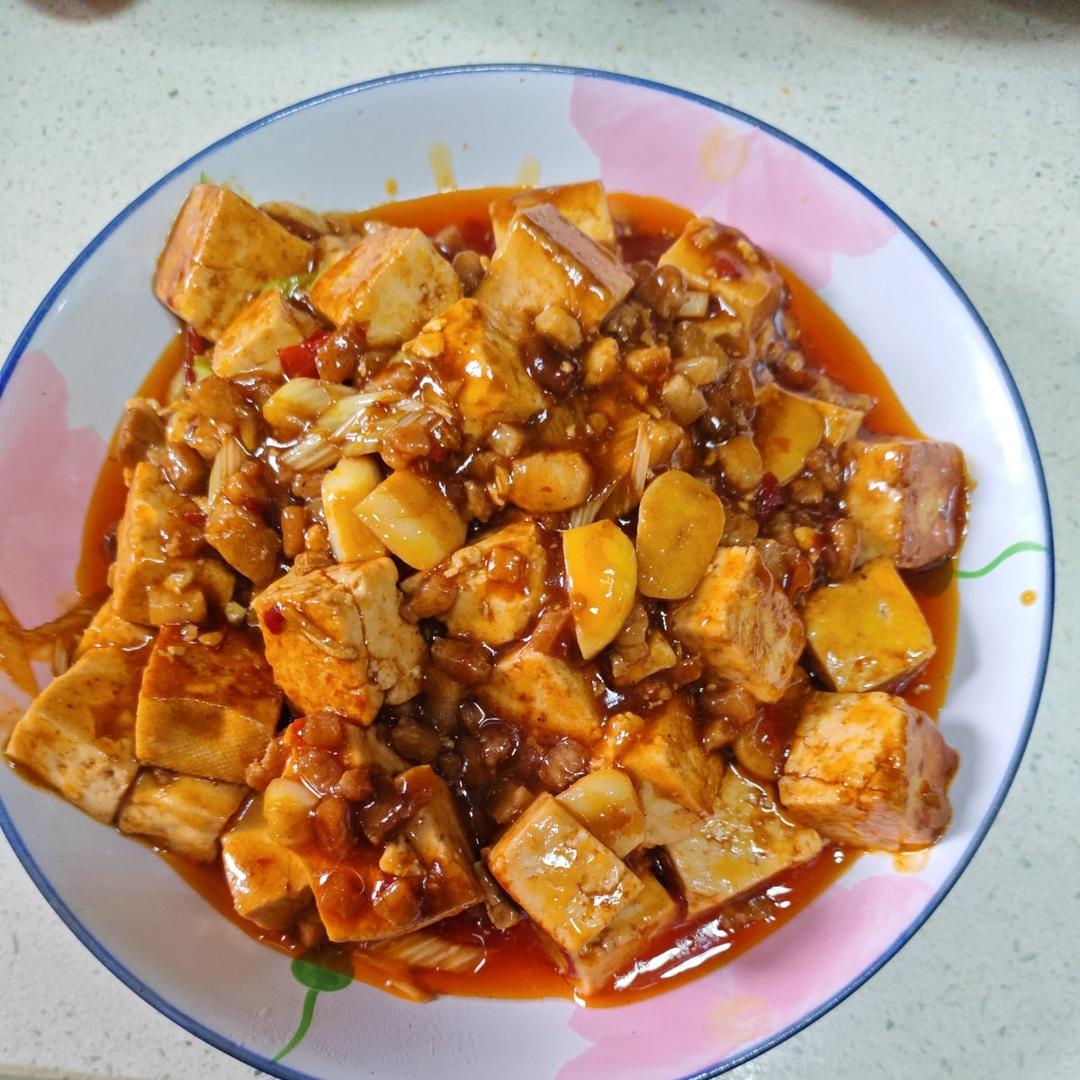 最快捷简单的下饭菜：肉末豆腐