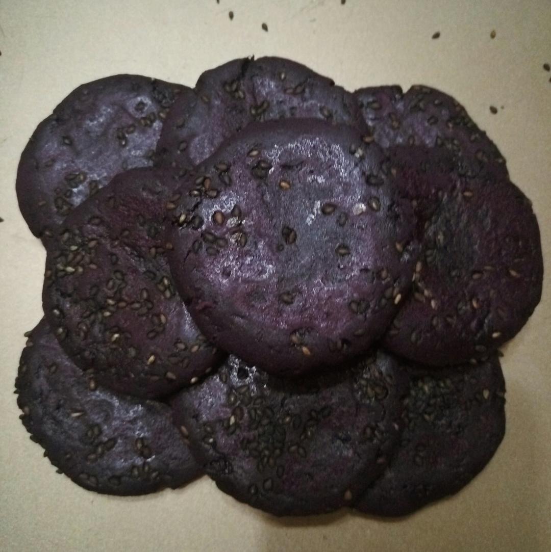 减肥必备紫薯饼