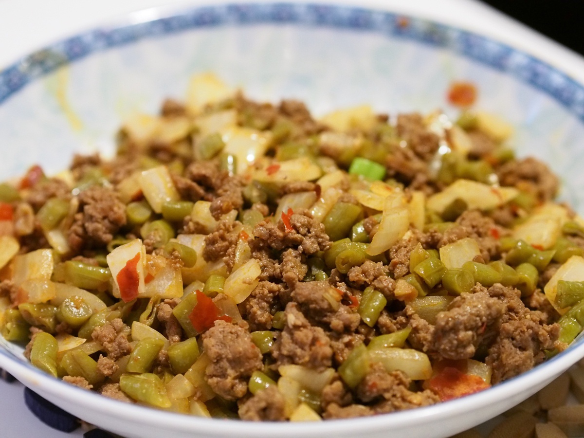 肉末酸豆角