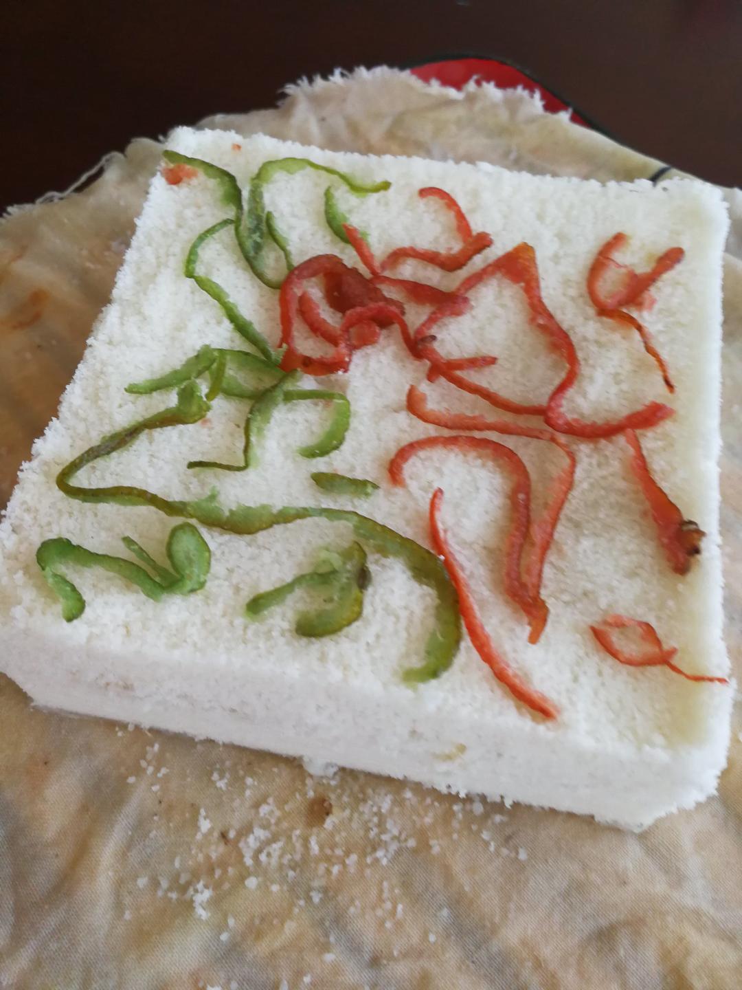 豆沙松糕