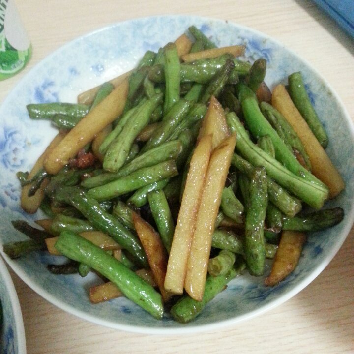干煸豆角土豆