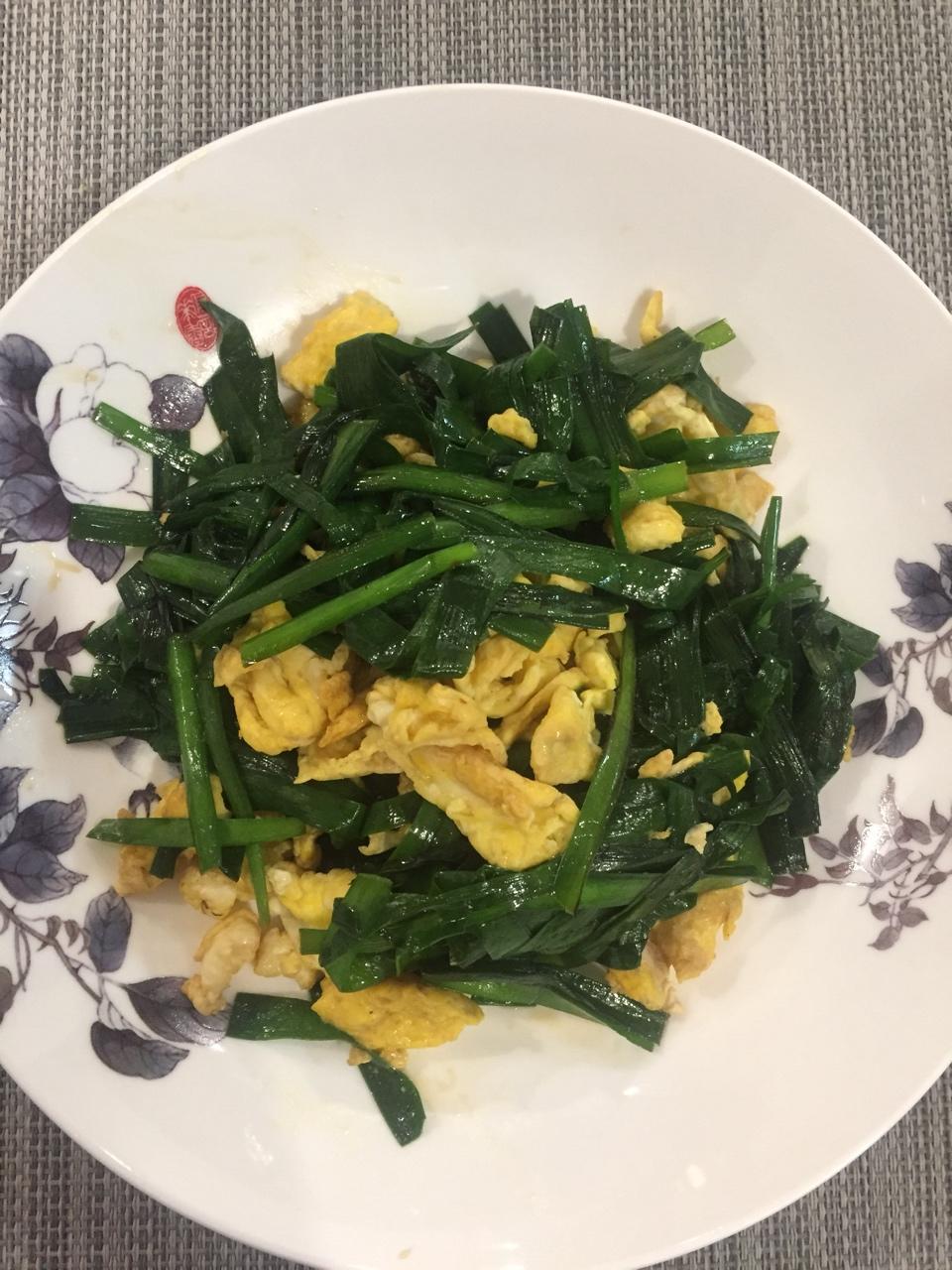 韭菜炒鸡蛋