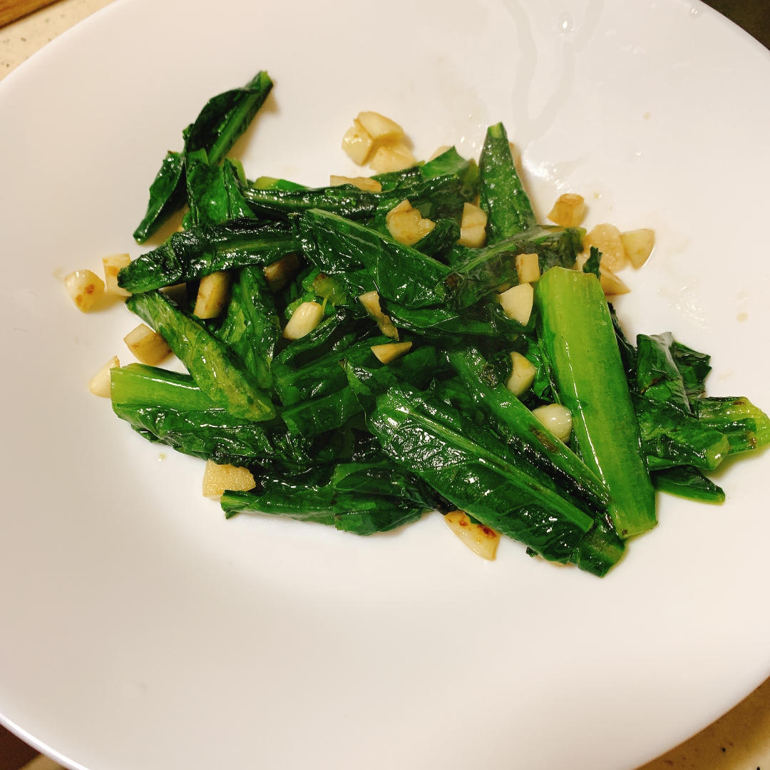 蒜香莴笋尖