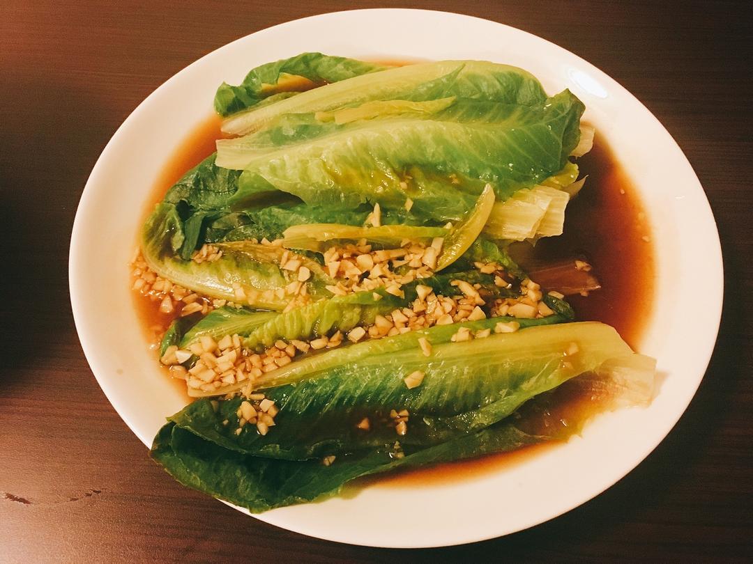 家常菜 蚝油生菜