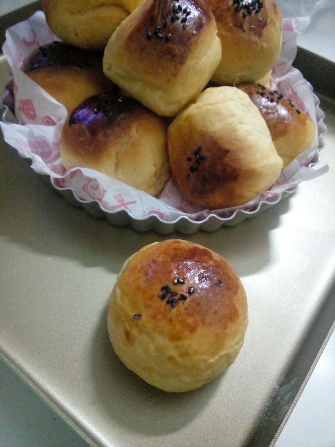 胡萝卜奶油小面包