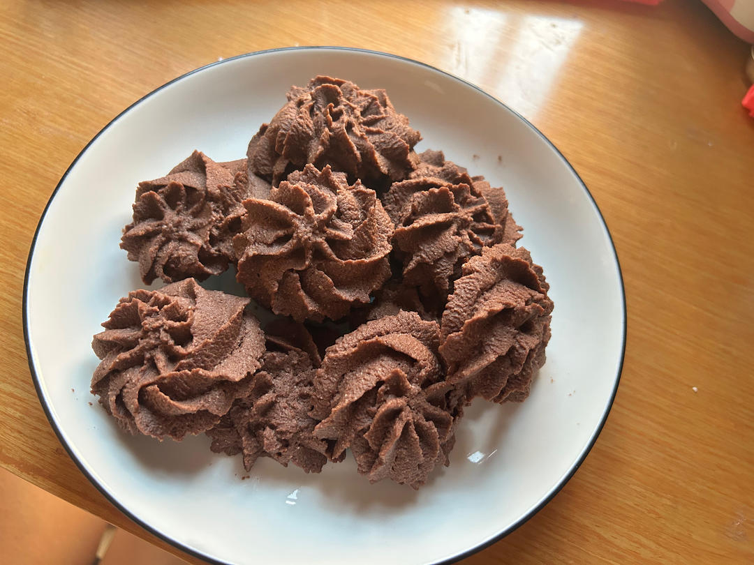 零失败花纹超级立体的黄油曲奇