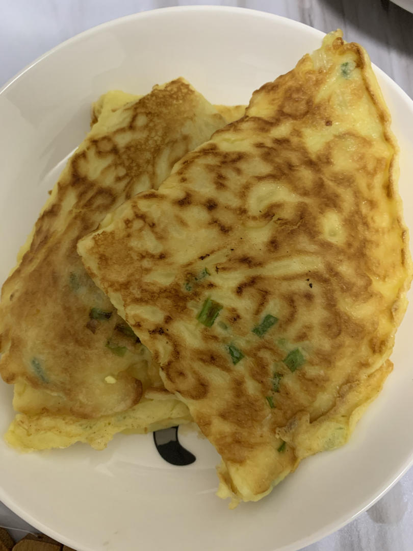 葱花鸡蛋饼