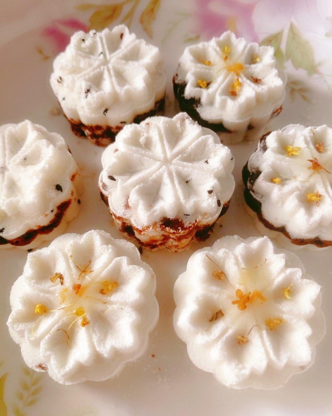 松软香甜的松糕